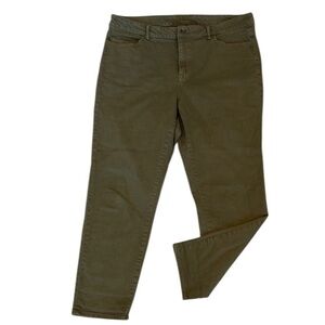 Mountain Hard wear green hiking jeans size 14 women's